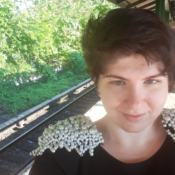 SOLD Pearl epaulettes - Picture 3 of 3